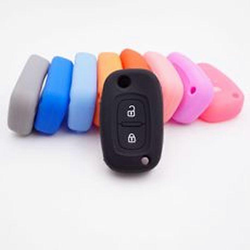 Car Key Cover Case for Renault Modus Clio Megane Kangoo Auto 2 Buttons Flip Fold  Key Cover Protector
