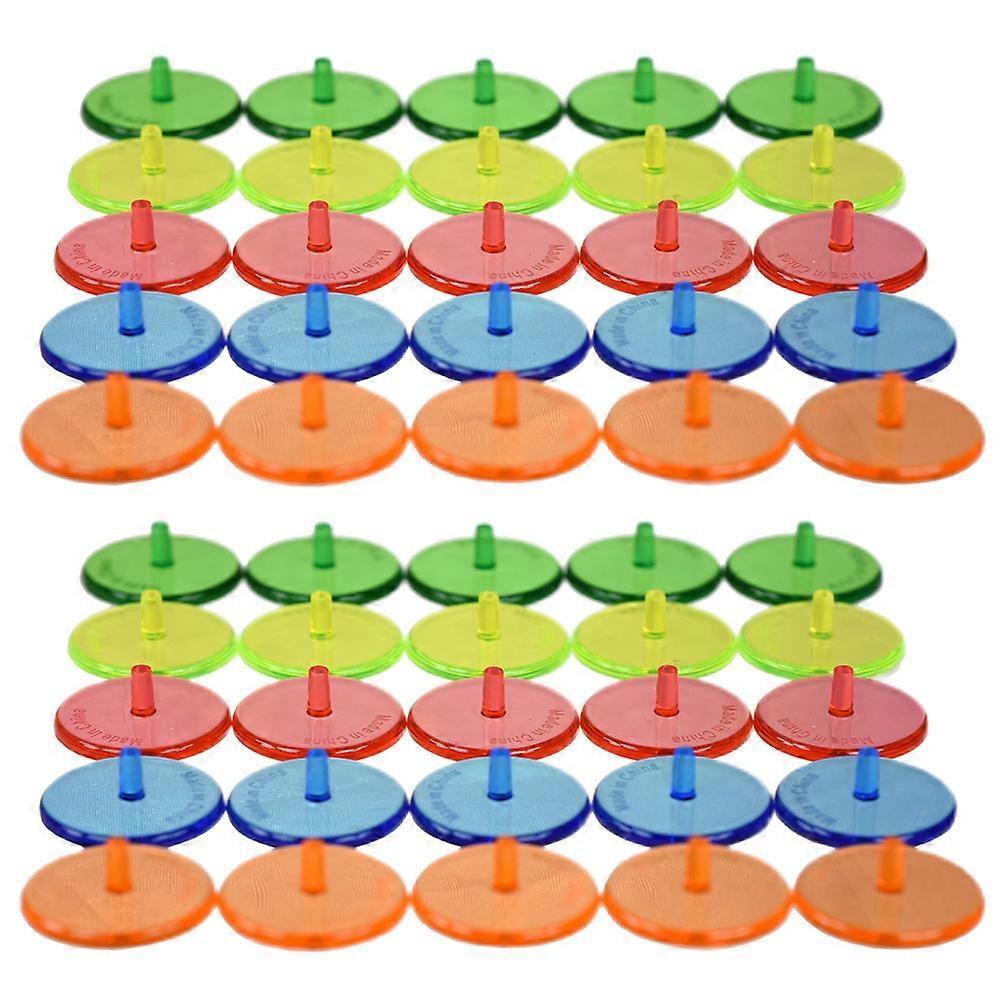 100 Pcs Balls Marker Golfs Marking Tools Golfing Training Tool Position Marker Marker Coin