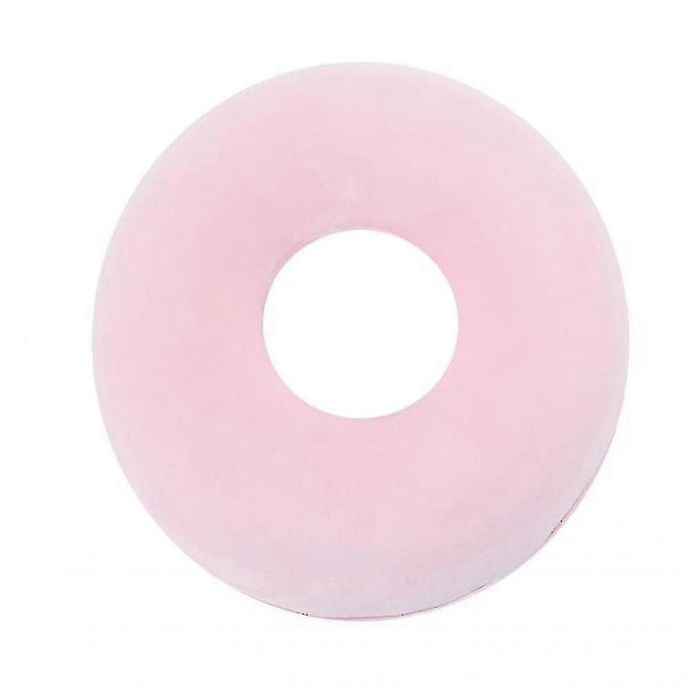 Donut Pillow Seat Cushion Orthopedic Design| Tailbone  Coccyx Memory Foam Pillow(Pink)