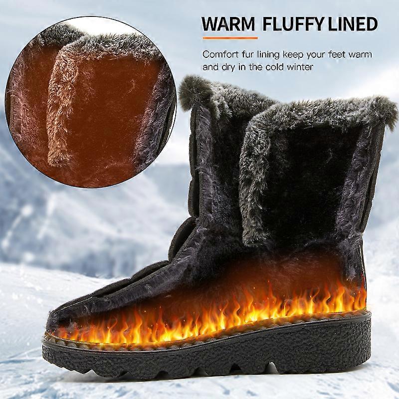 Fur Lined Snow Boots In Amazon Waterproof Winter Boots For Women