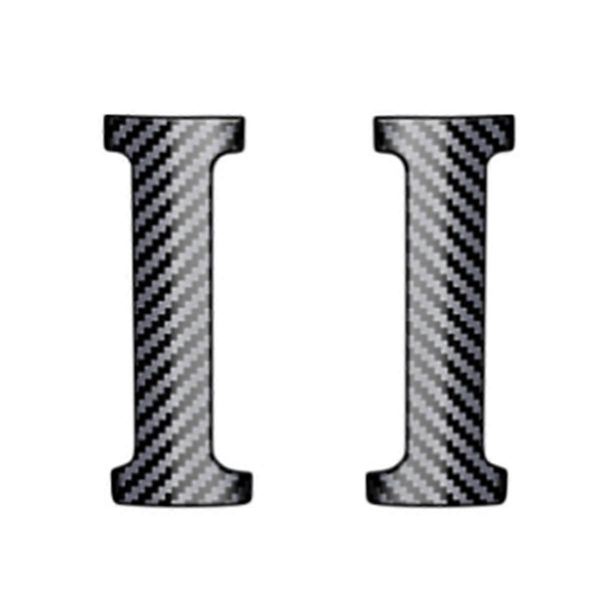 Car Middle Door Inner Handle Button Trim Sticker for SPACIA Custom MK04 2017-2024 Car Accessories Carbon Fiber