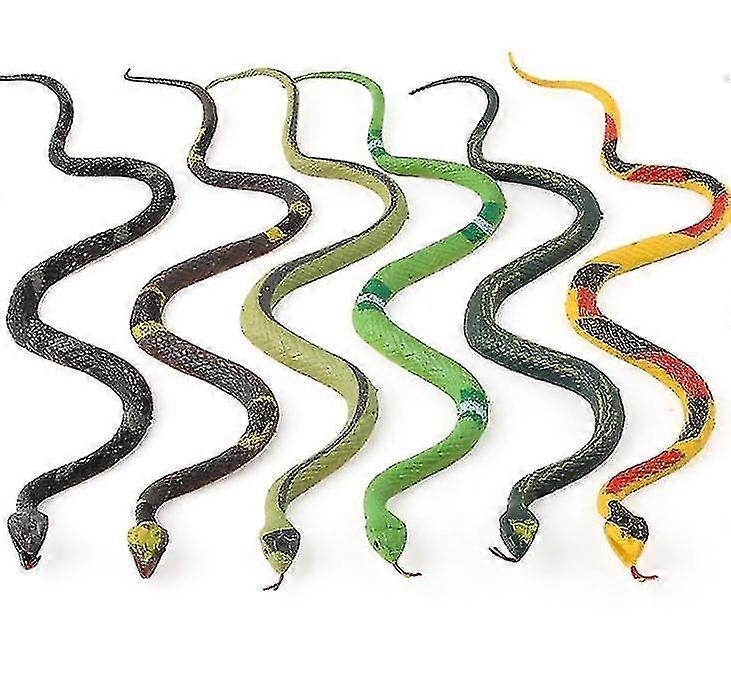 Children's Simulation Crawling Wild Animal Model Cobra Rattlesnake Model