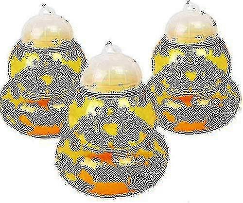 3pcs Reusable Hanging Or Table Bee Wasp