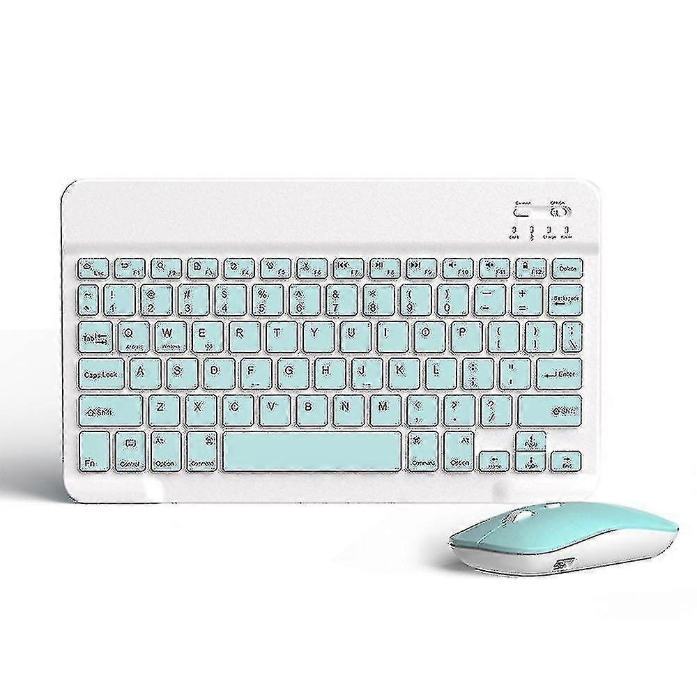 Wireless Bluetooth Keyboard Mouse Set For Tablet Ipad