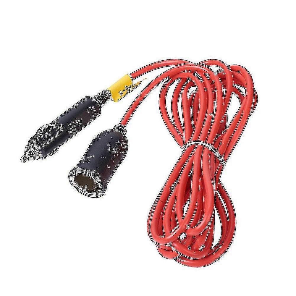 3.6m 12v-24v Auto Car Cigarette Lighter Plug Socket Power Extension Cable Cord
