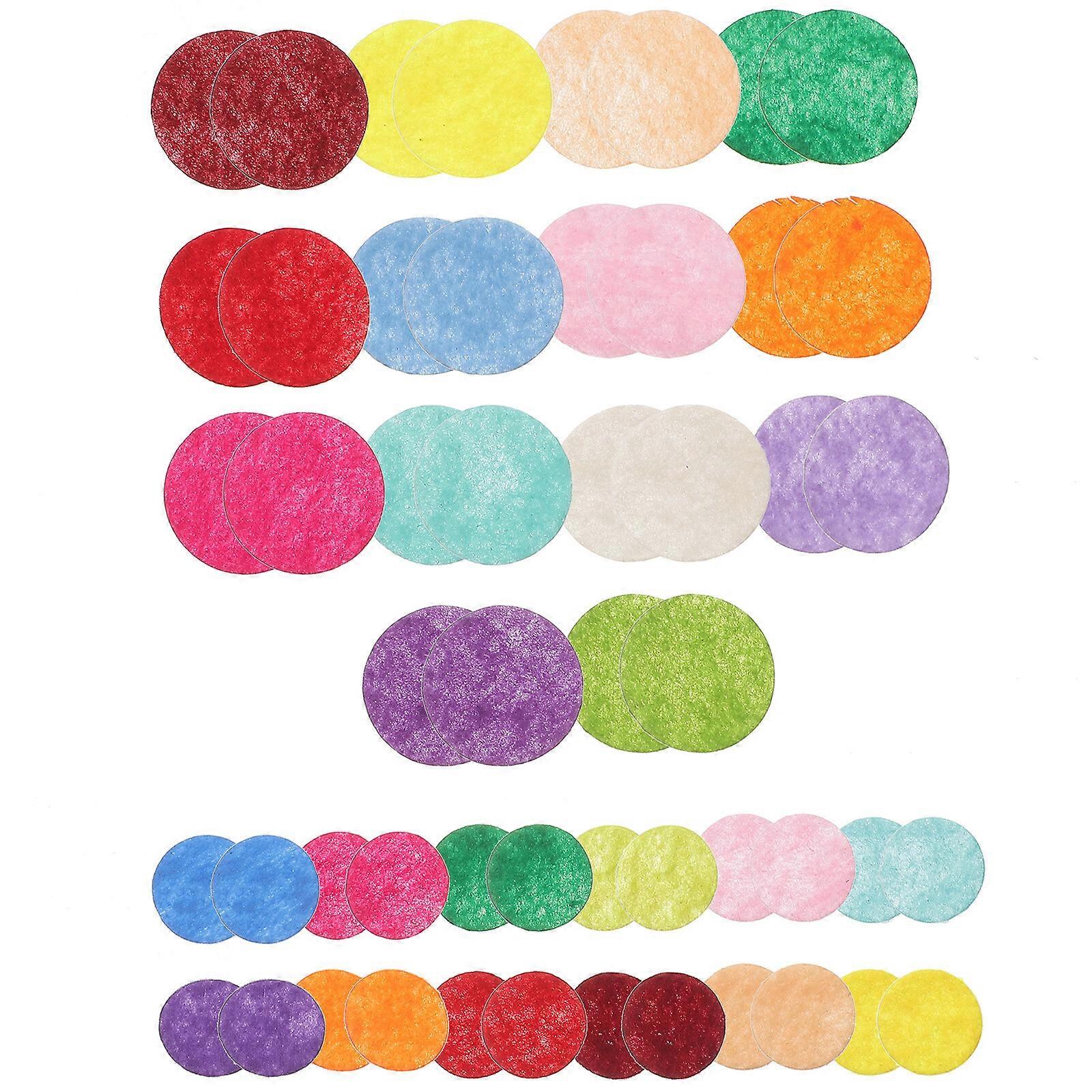 100Pcs Professional Felt Fabric Sheets Felt Cloth Sheets DIY Craft for Sewing Patchwork