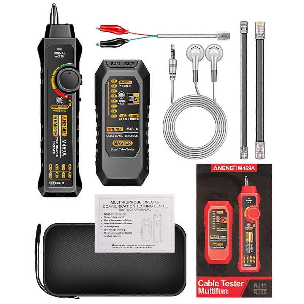 Multifunction Ethernet-LAN Network Cable Tester Telephone Network Line Finder