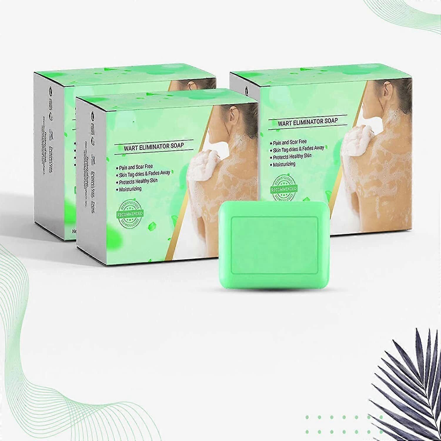Smoothskin Wart Eliminator Zeep, Natuurlijke Aloë Vera Zeep Tw