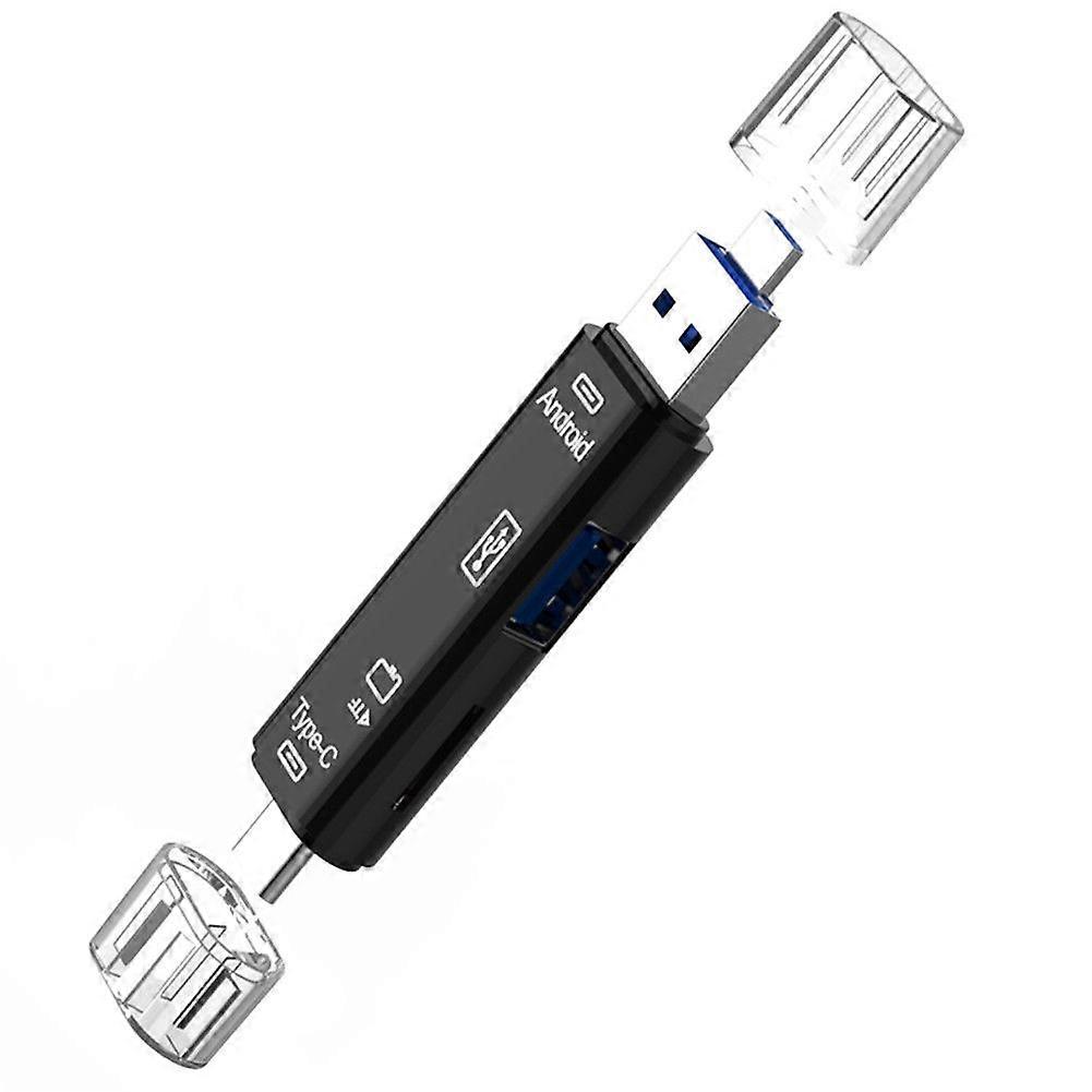 5 In 1 Multifunction USB 3.0 Memory Card Reader Type C Micro Usb TF/SD OTG Card Reader Adapter For Phones Macbook Laptop