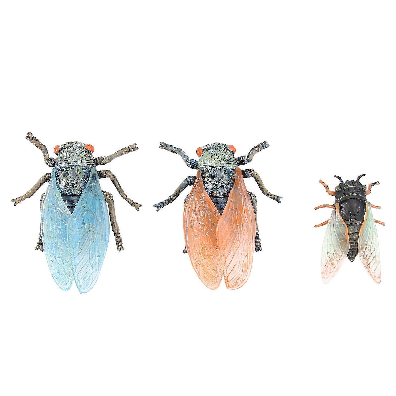 1 Set Simulation Insect Models Realistic Insect Figurine Insect Toy Model