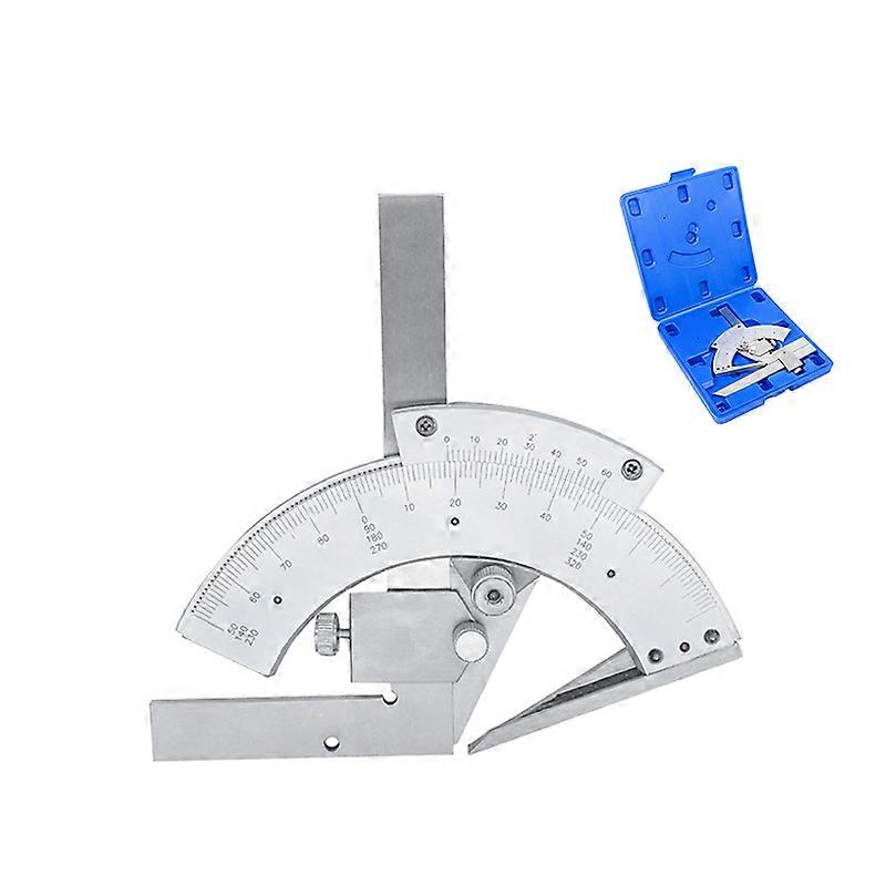 Caliper Angle Ruler 0-320 Degree Protractor Precision Goniometer Angle Finder for Measure InnerOuter Angle Measuring Tools