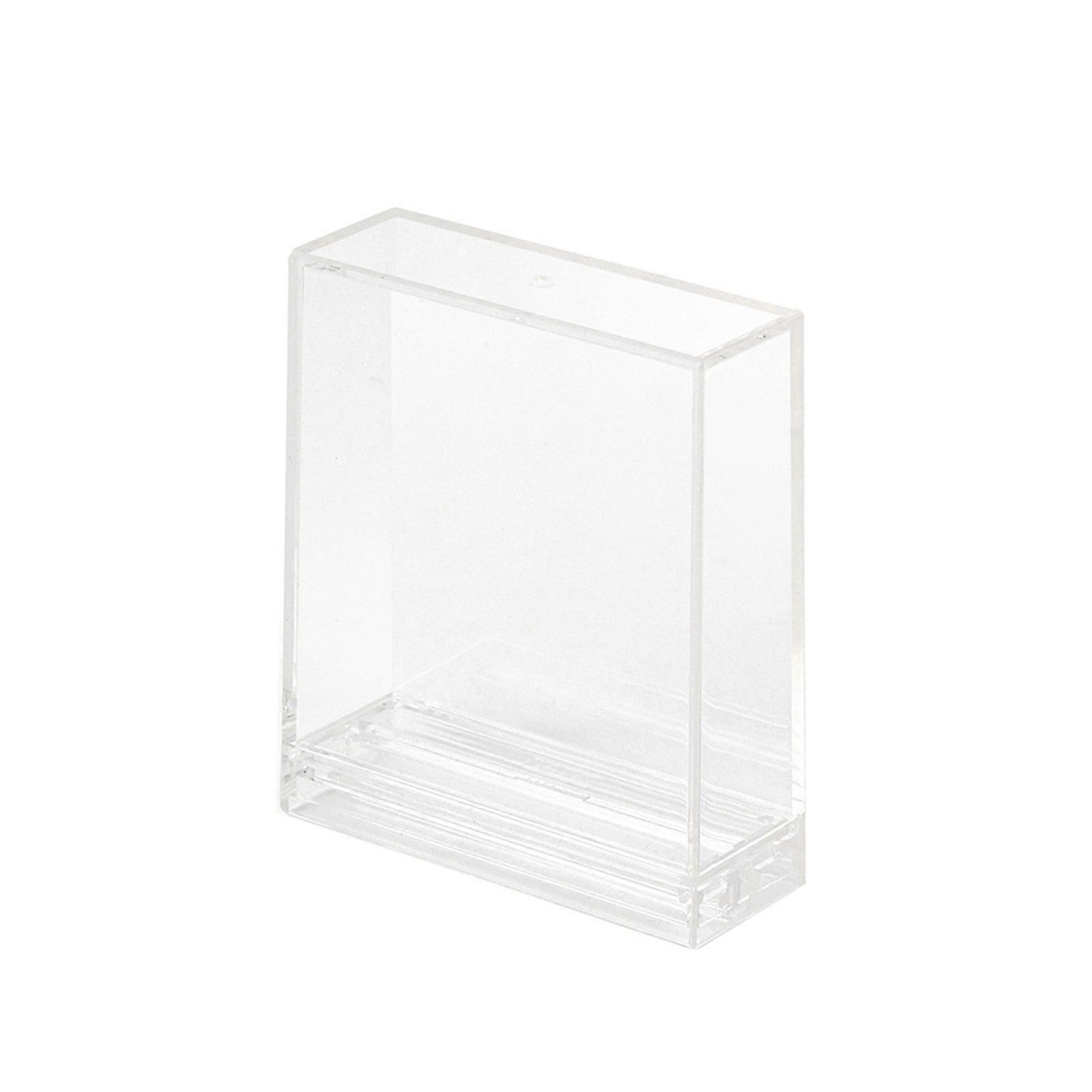 JiKaiX Clear Photo Frame Double-sided Visible Dustproof Groove Base Heavy Duty Desktop 3-Inch Instant Camera Photo Picture Display Frame