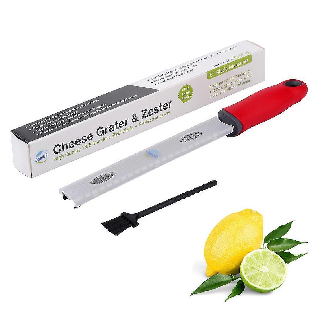 Cheese Grater Zester for Kitchen, Razor-Sharp Stainless Steel Blade
