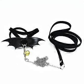 Turtle Pet Walking Leash Control Rope Chest Collar Leather Safety Belt