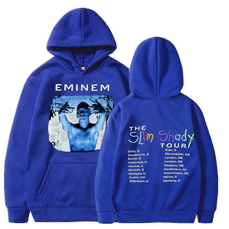 Eminem sinnehåndtering 2002 utgave hettegenser retro Harajuku versjon