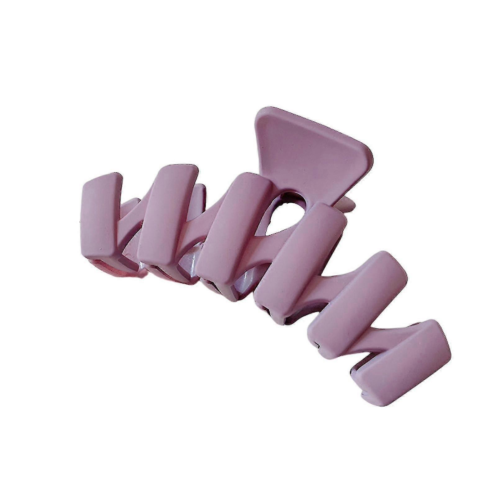 Strong Claw Large Size Daily Styling Resin Solid Color Shark Clip