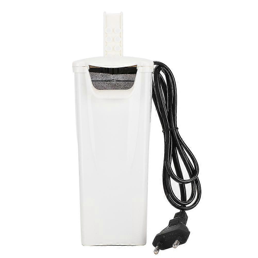 Mini Waterfall Filter Pump for Fish and Turtle Tank - Low Water Level, Silent Purification (EU Plug)