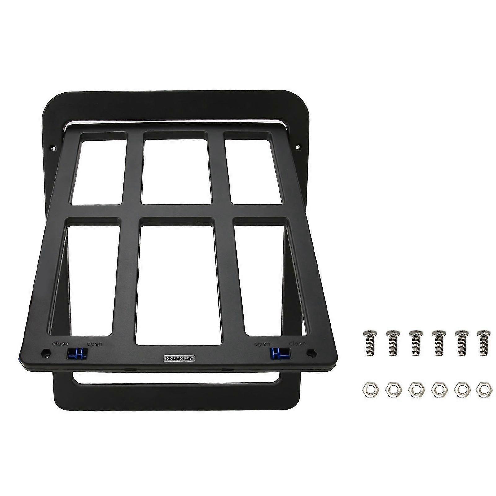 Black Lockable Do Screen Door with Double Manetic Closure - Sturdy Pet Supplies