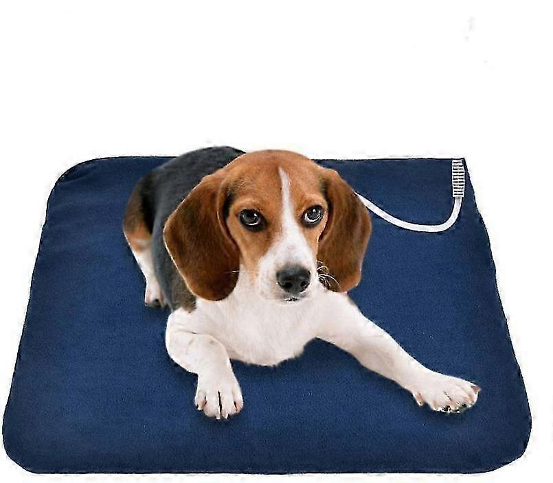 Pet Heating Pad For Cats Dogs With 9 Adjustable Temperature And 4 Adjustable Timer Heated Cat Bed Electric Blanket Chew Resistant Dog Crate Mattress