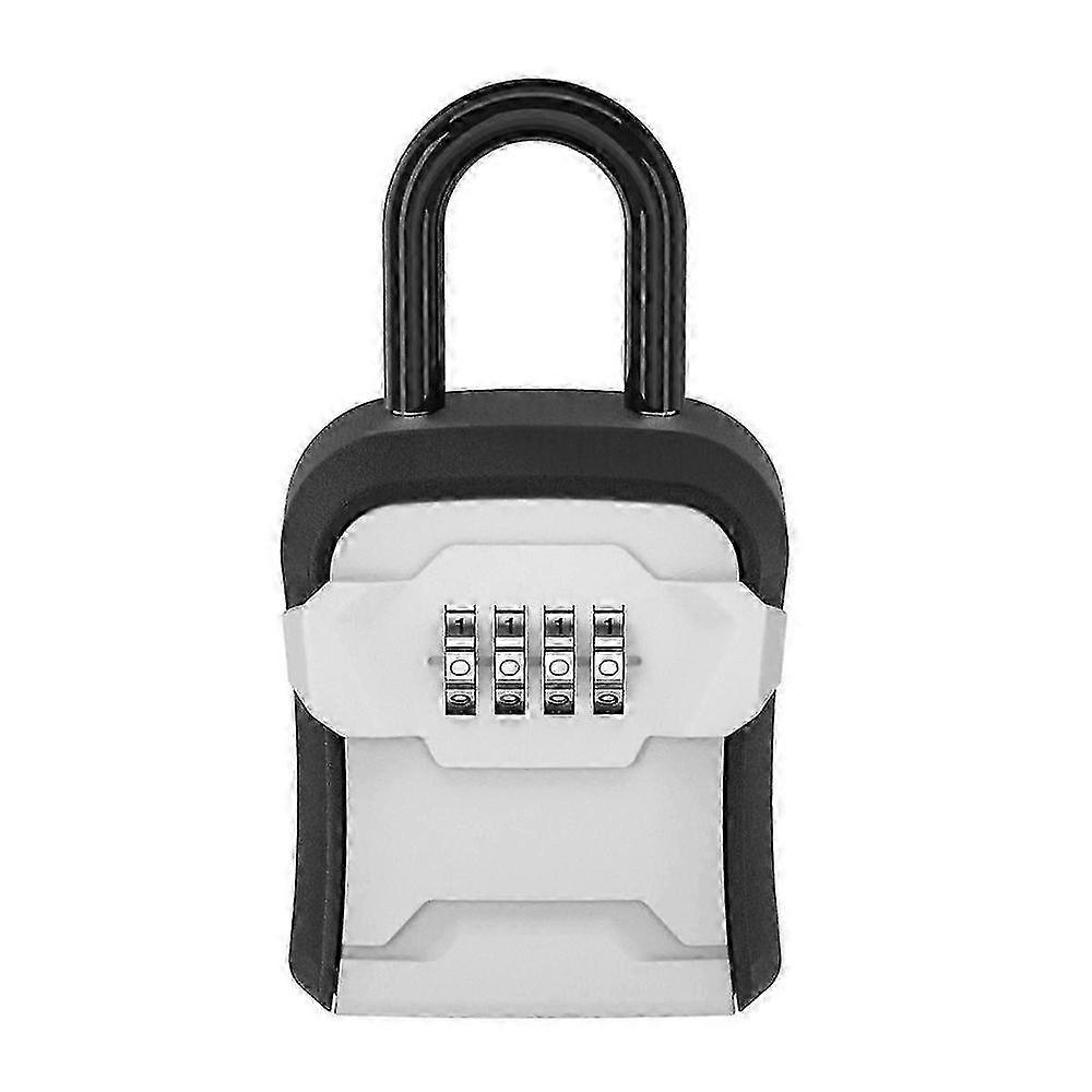 Lock Box, Key Lock Box Wall Mounted Portable Combination Lock Box, Outdoor Key Security Lock Box