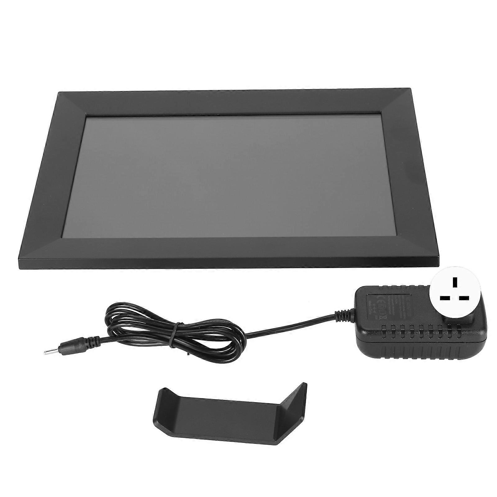 10" WiFi Digital Photo Frame, IPS Touchscreen, 16GB Memory, 1280x800, UK Plug