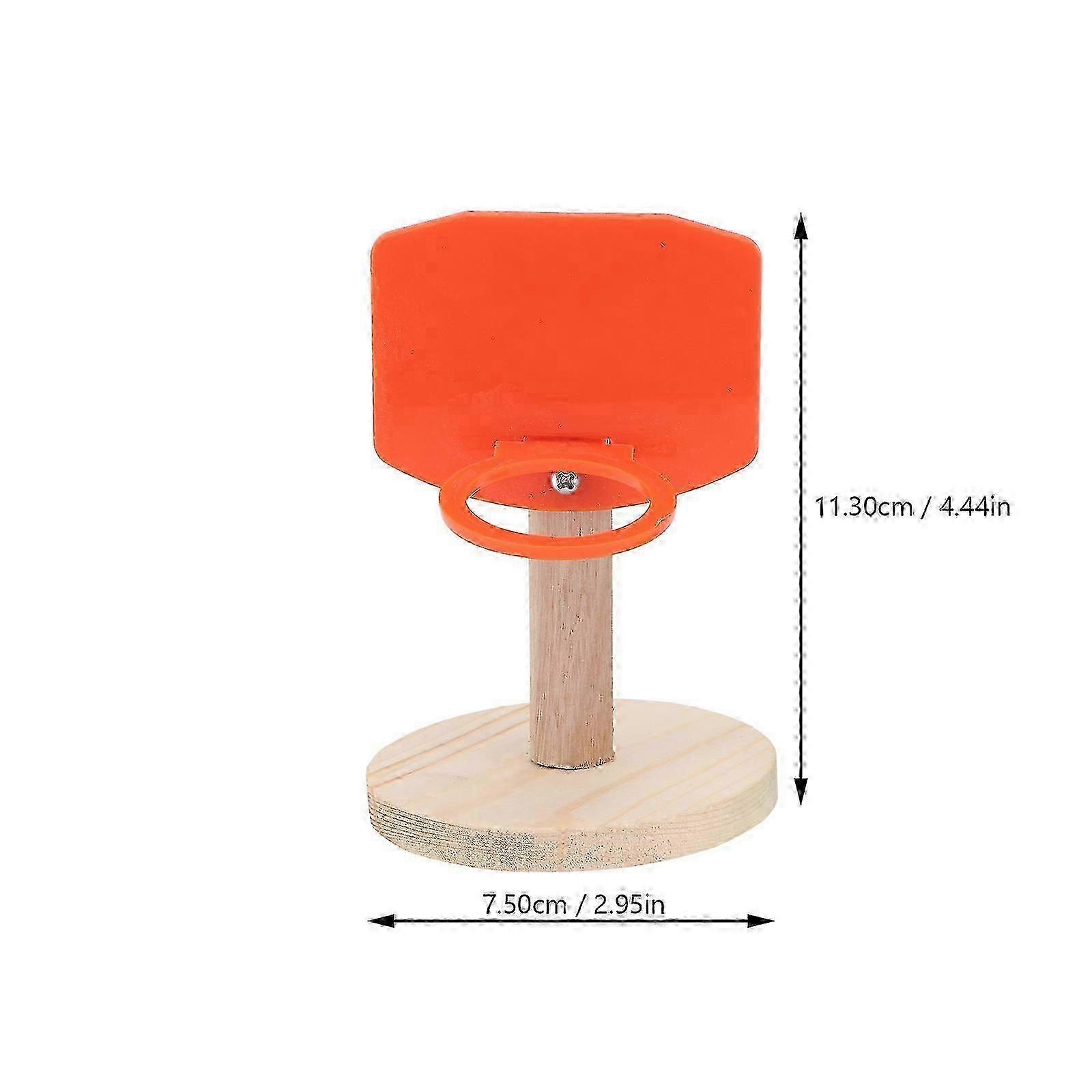 1 Set Bird Shooting Toy Training Educating Basketball Stand (Random Color)