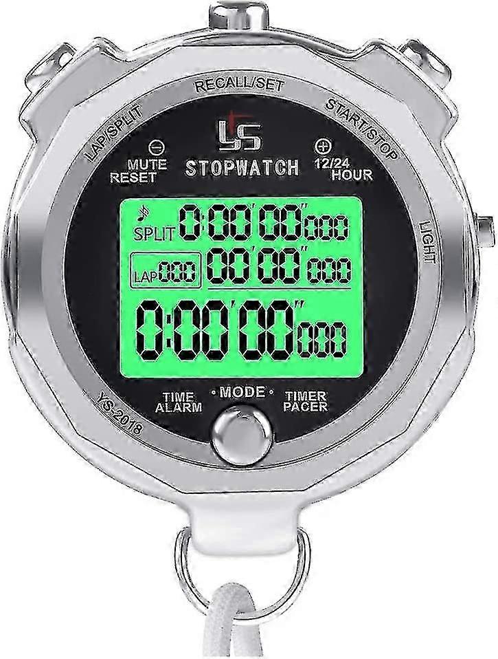Melt Stopwatch, Clock Daily Rainproof Digital Timer For Sports Match,competition,coach,referee,training,timing