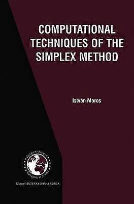 Computational Techniques of the Simplex Method