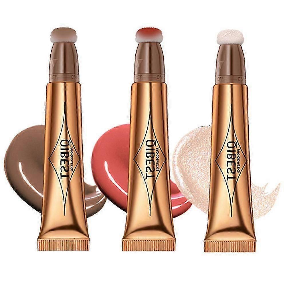3db Contour Stick, highlighter bronzer pirosító arckontúrozó tollak 10304