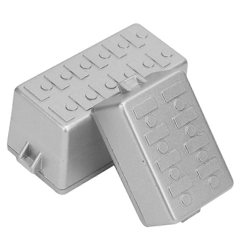 2PCS 1:10 Mini RC Plastic Tool Box for SCX10 D90 90046 TRX-4 WRAITH