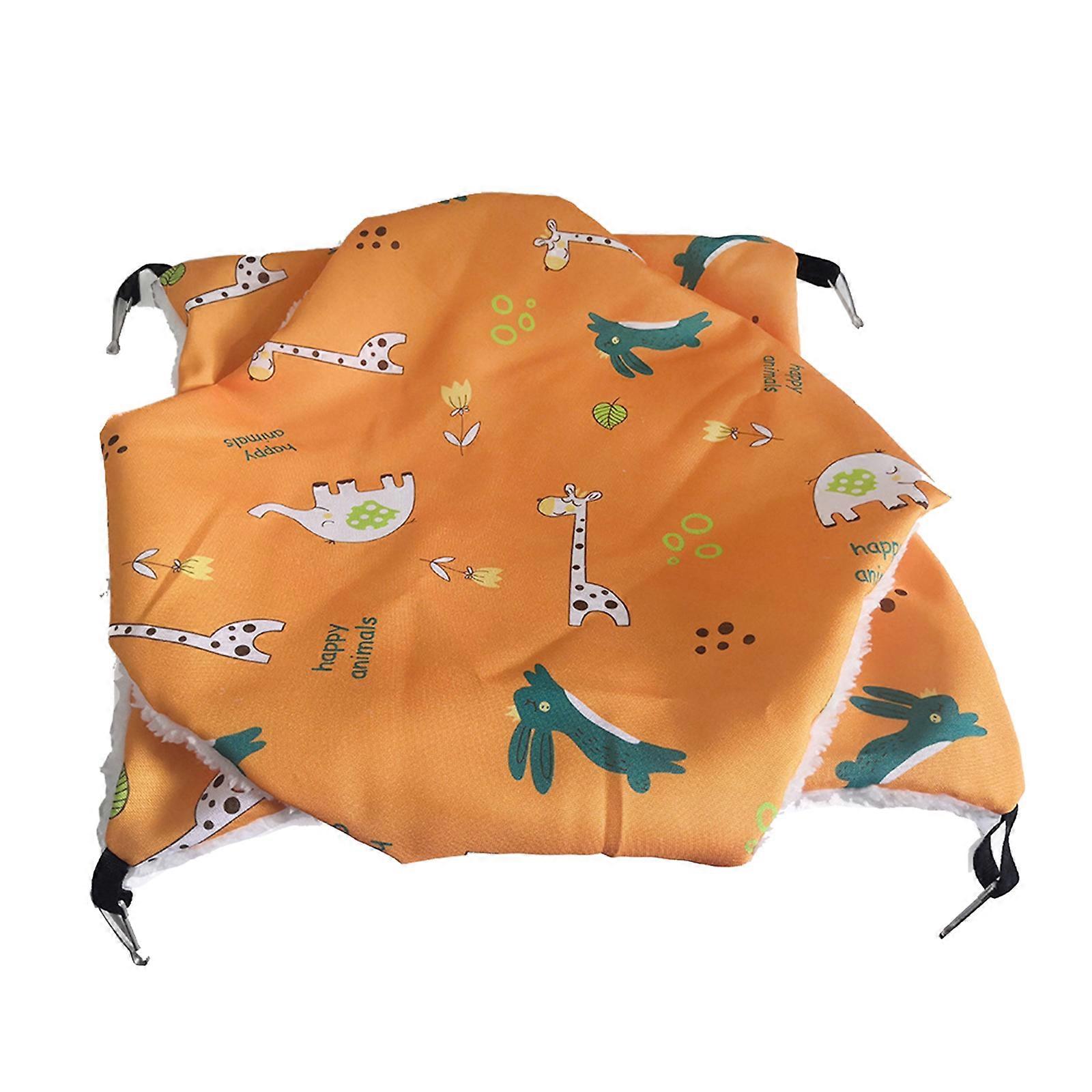 Bunkbed Swing for Sugar Glider Squirrel Hamster Playing Sleeping Winter Bed Sugar Glider Hammock for Playing Sleeping