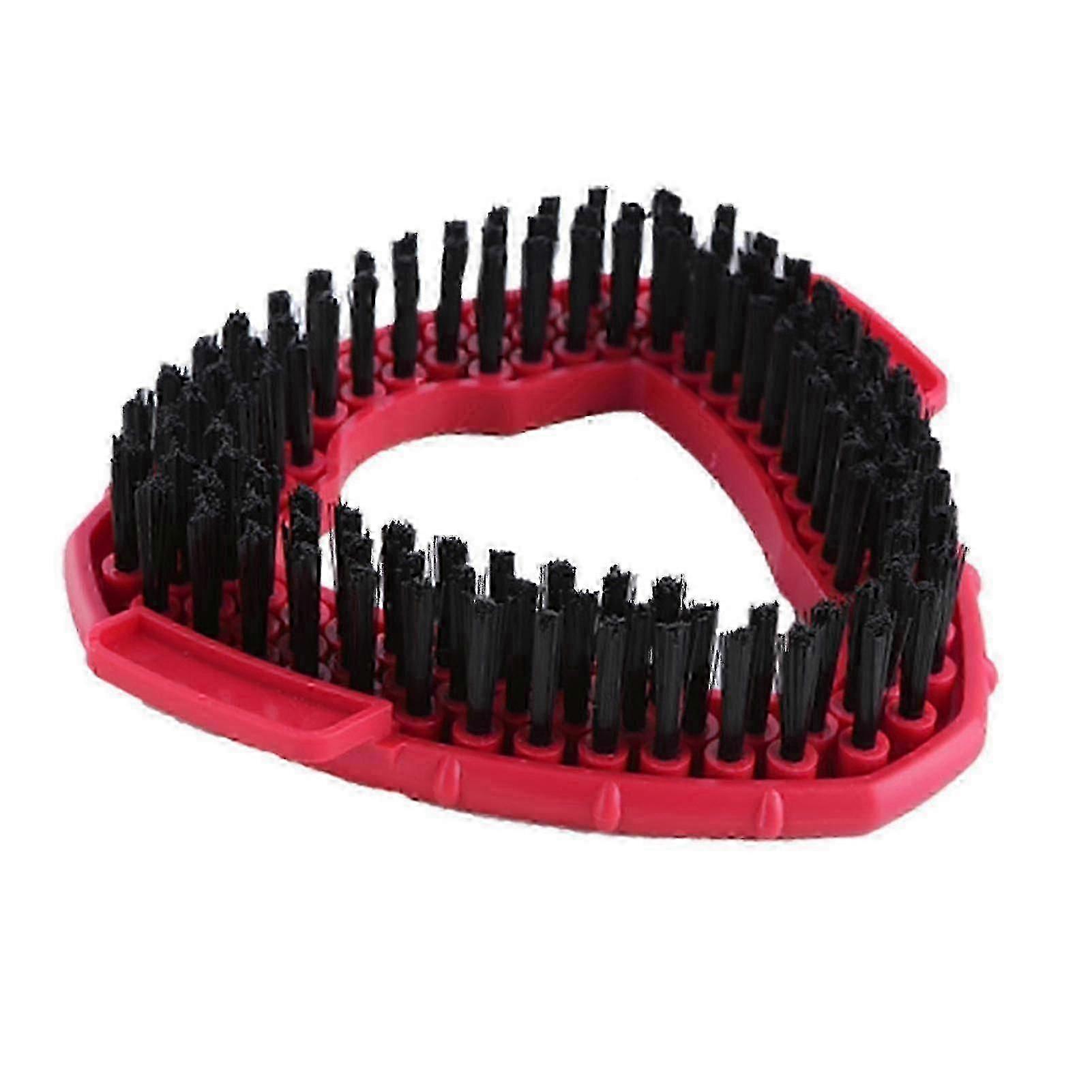 Mop Head Replacement Shower Floor Scrubber Stiff Bristle Design Easy to Install Triangle Cleaning Brush Head