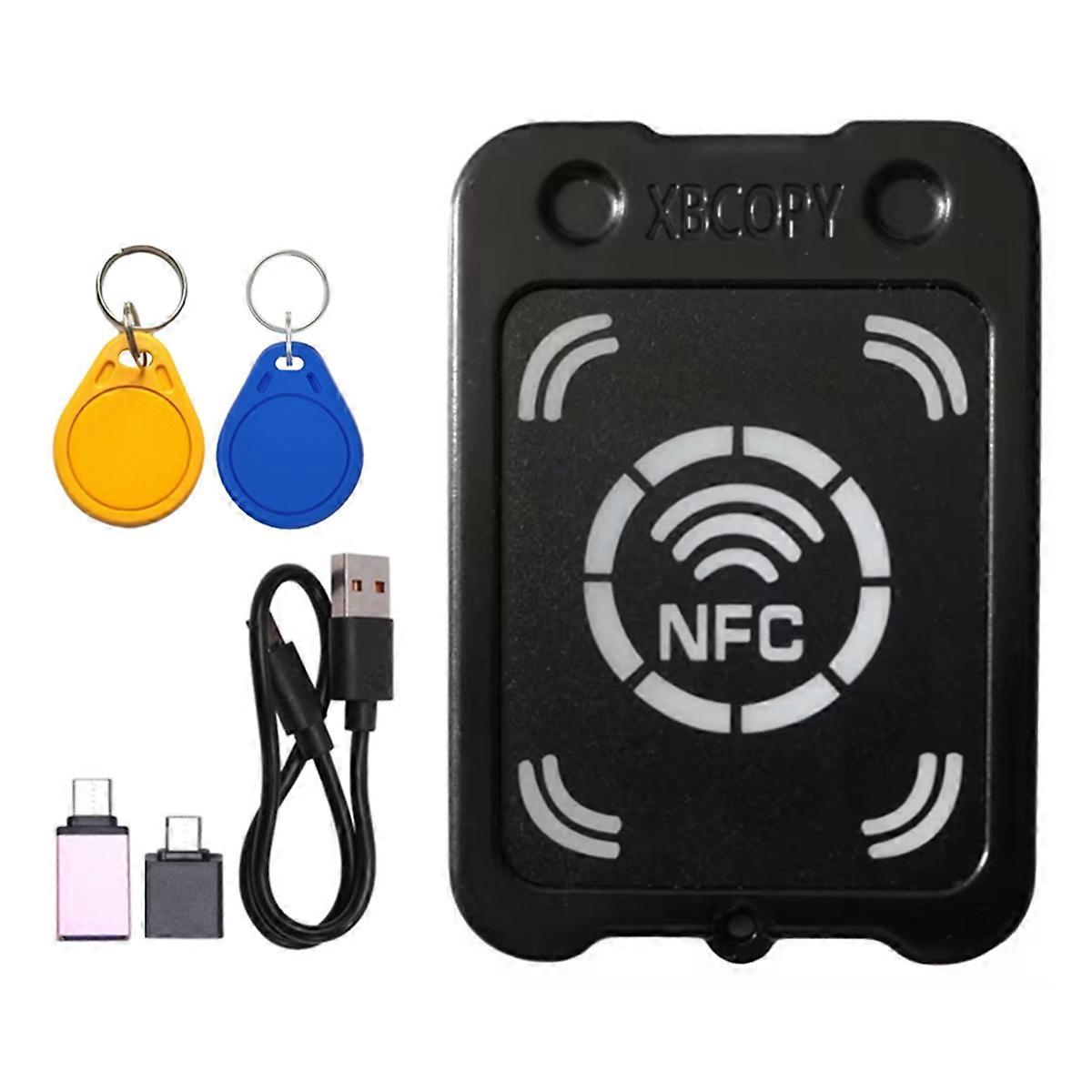 RFID Smart Chip Card Reader Copier+CUID/UID Keychain NFC Encryption Key Reader IC 13.56Mhz RFID Token Clone Duplicator