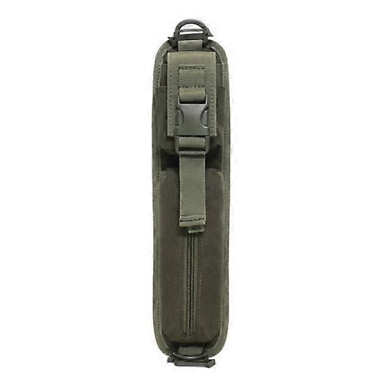 Backpack Strap Pouch with Zipper Simple Installation Quick Release Shoulder Strap Bag Attachment Tactical Accessories