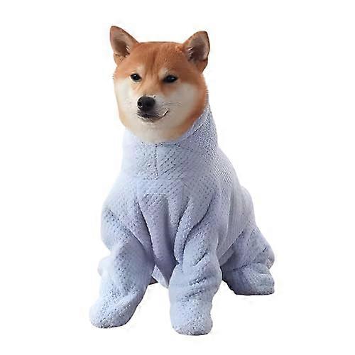 Small bathrobe towel for compact drying needs