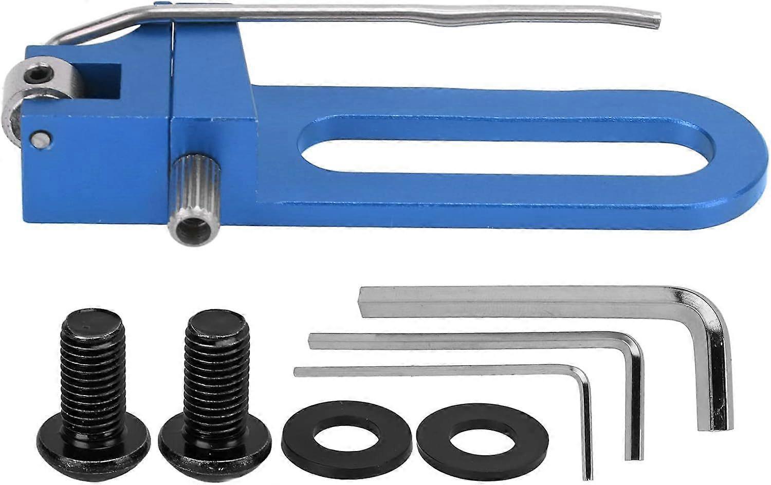 Rear Arrow Rest, Humanized Adjustable CNC Arrow Rest for Outdoor Archery Training(Blue)