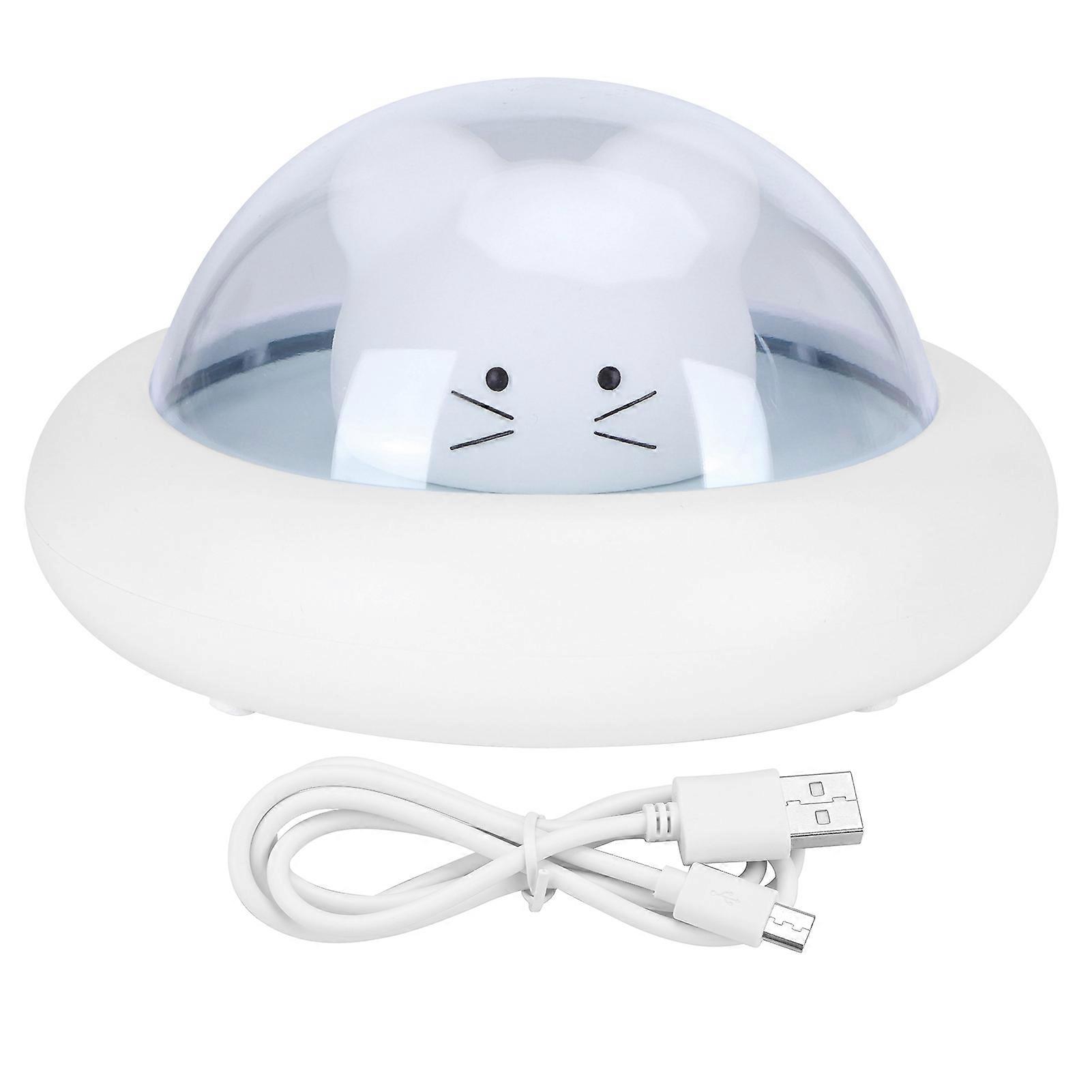 Mini Night Light USB Charging LED Cartoon Desk Lamp with Touch Sensing for Bedroom