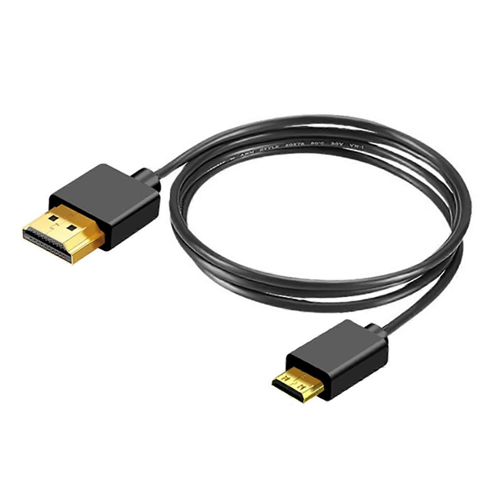 Esnek Mini Tip A - Tip C Kablo, 4K@60Hz ve 18Gbps Aktarım Hızı ile Netlik