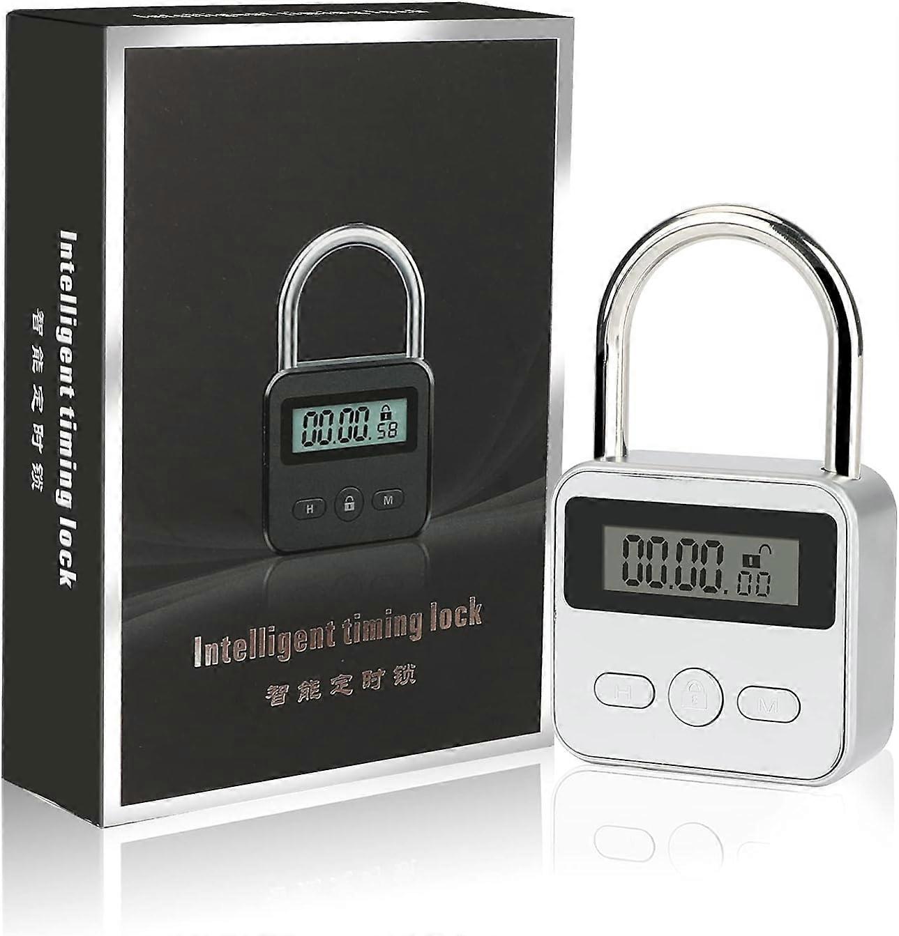 Time Lock, LCD Display, USB Rechargeable