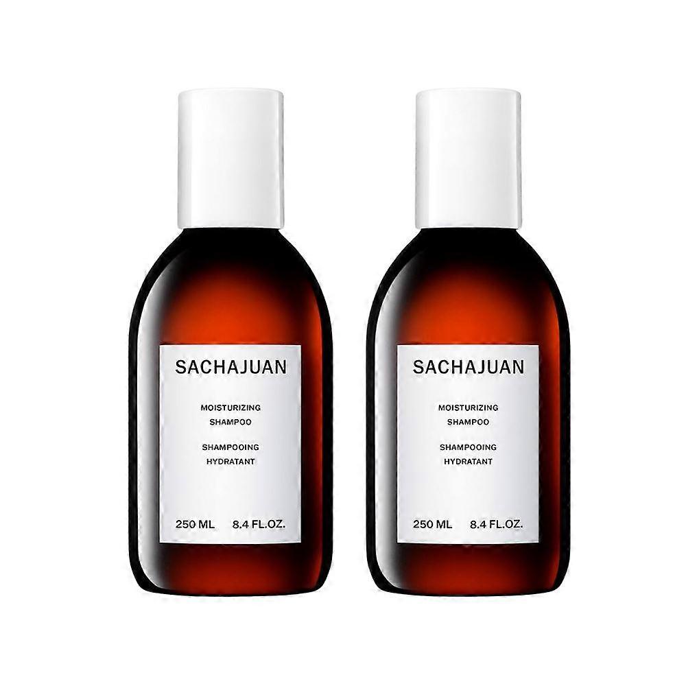 2 x SACHAJUAN Moisturizing Shampoo 250 ml
