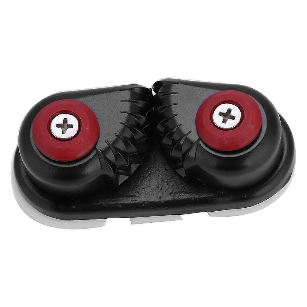 Durable Fast Entry Boat Sailing Sailboat Ball Bearing Rope Cam Cleat Black Accessory