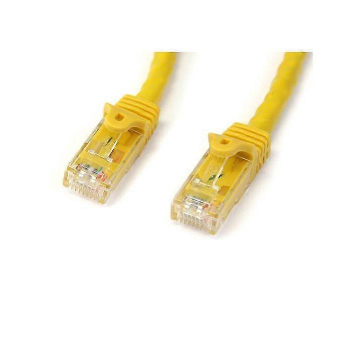 Cat6 Gigabit UTP network cable without hook 1m - STARTECH - Yellow