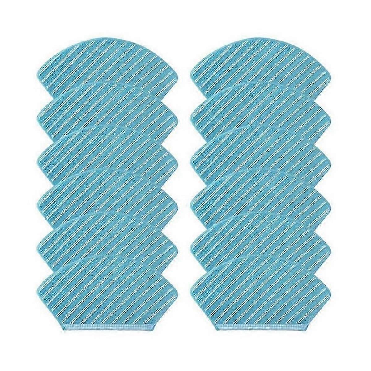 12PCS for M7 Pro I10 M71CN R20M01BM71CN Vacuum Cleaner Parts Mop Cloths Rag Replacement Accessories