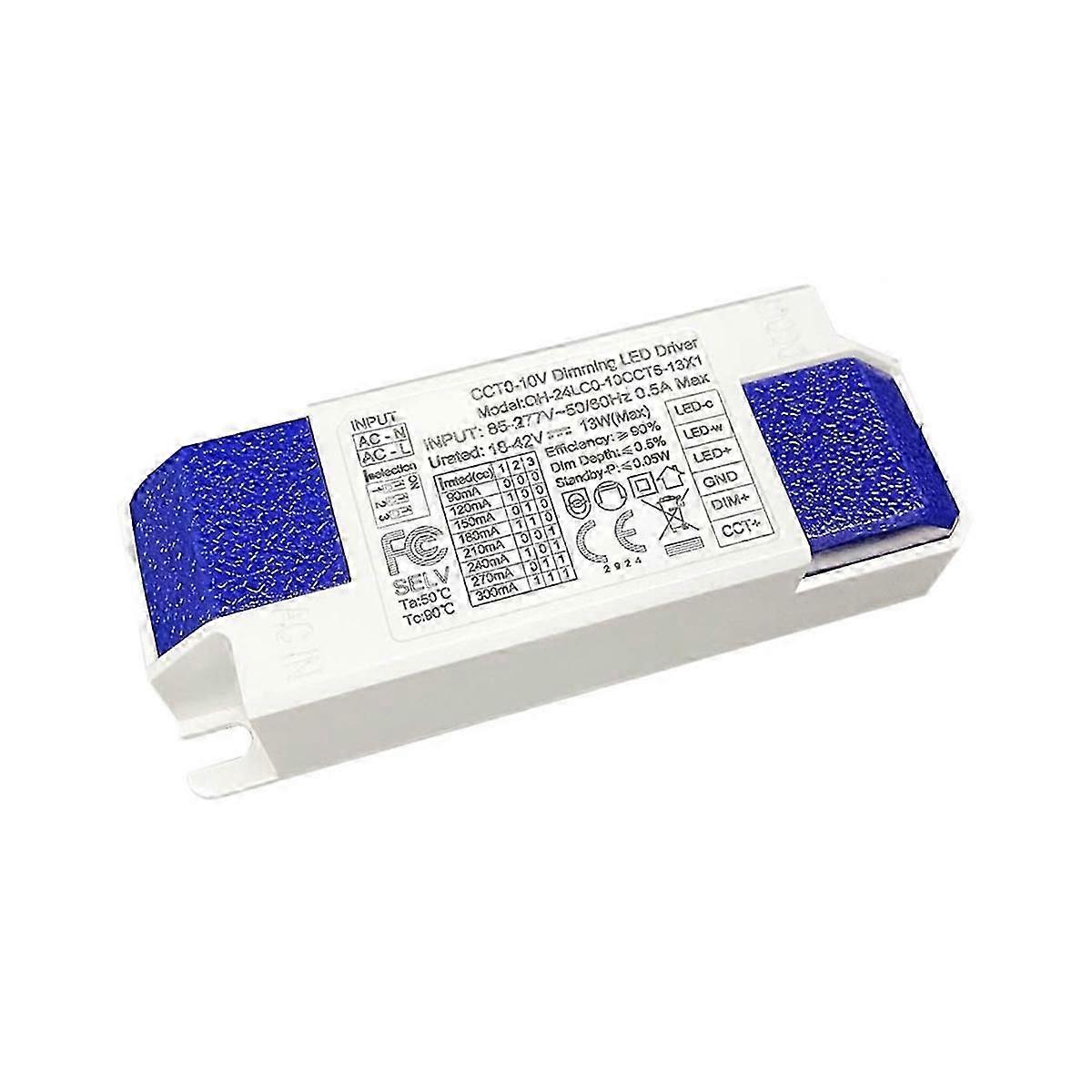 0-10V Dimmable LED Driver 240Ma300Ma Lighting Transformer 10W Power Supply Ceiling Spotlights Tube Lights LED Driver 10W