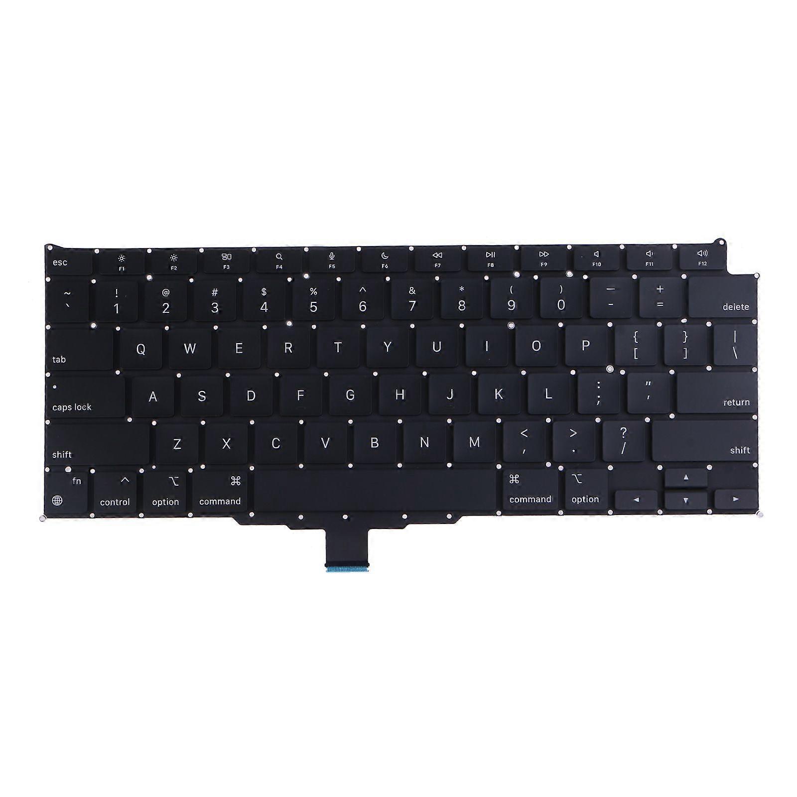 لوحة مفاتيح كمبيوتر محمول تم اختبارها جيدا لأجهزة Macbook Air 11 "A 2141 US Layout Keyboard 2020