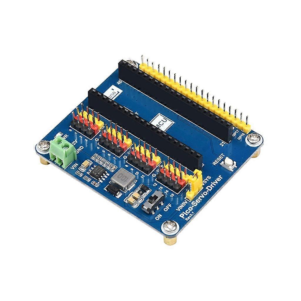 para Raspberry Pi Servo Motor Driver Module- Placa de expansión HAT 16-CH PWM