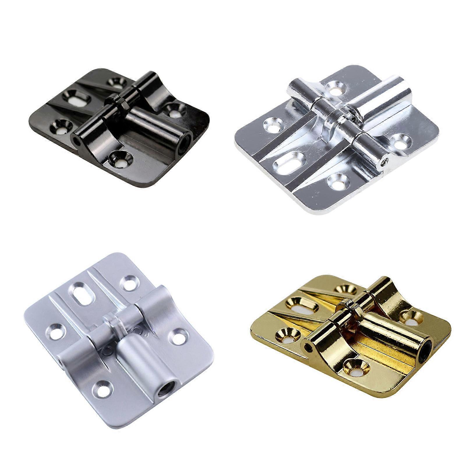 Industrial Machinery Door Hinge Professional Trapezoid Hinge Tool Box Hinge Surface Chrome Plating Treatment 180° Open gold