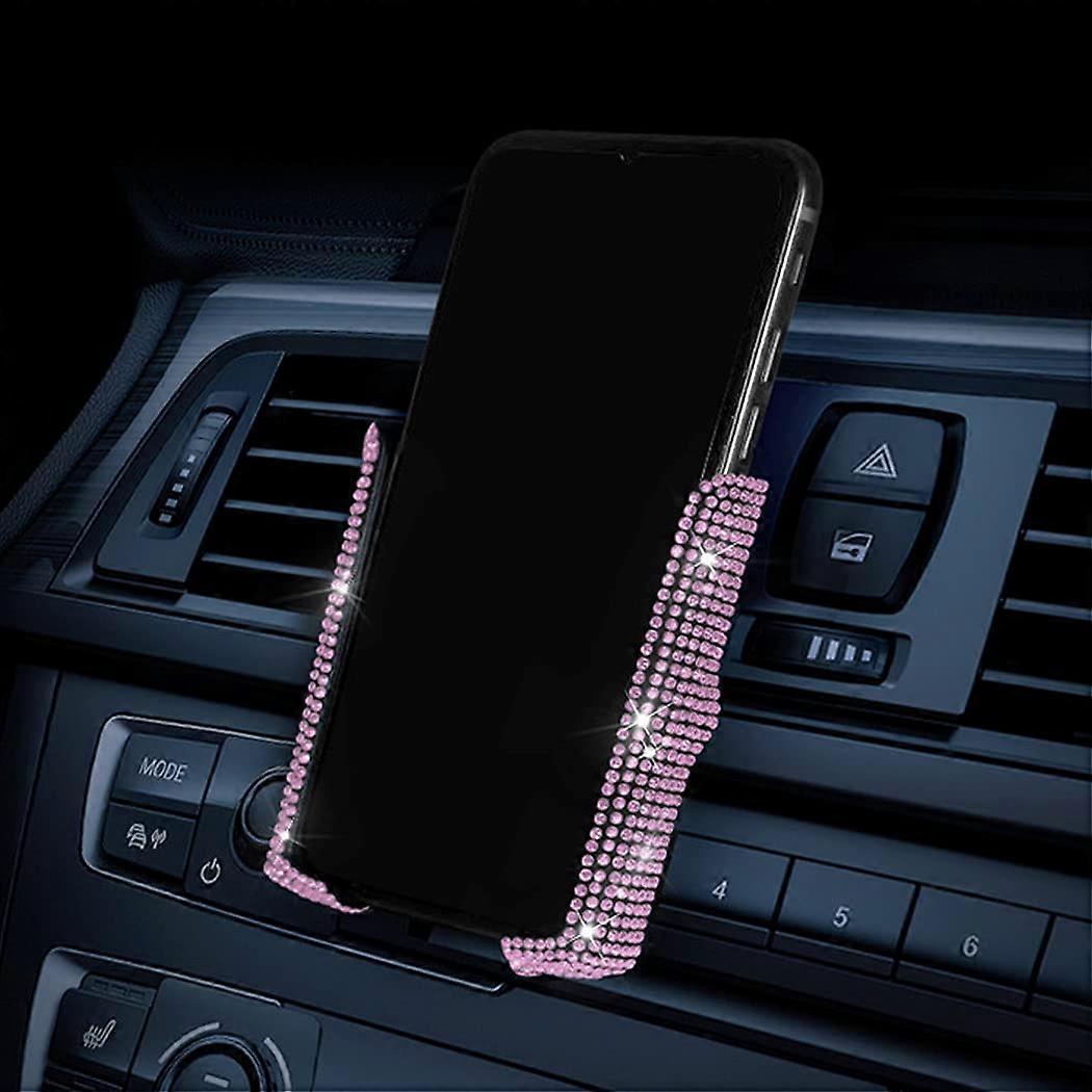 Car Phone Holder for Dashboard and Windshield Mount - Adjustable, Universal Fit, Compatible with All Smartphones
