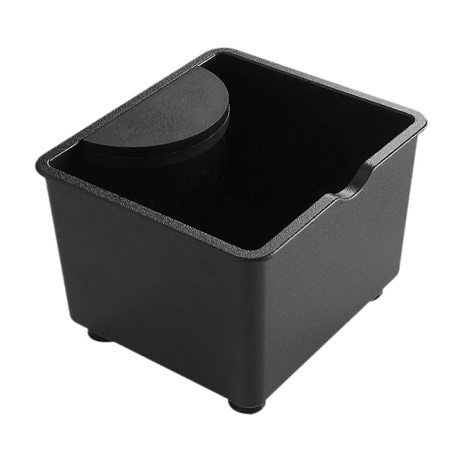 Coffee Dump Bin Shock Absorbent Mini Coffee Knock Box for Office Counter Bar