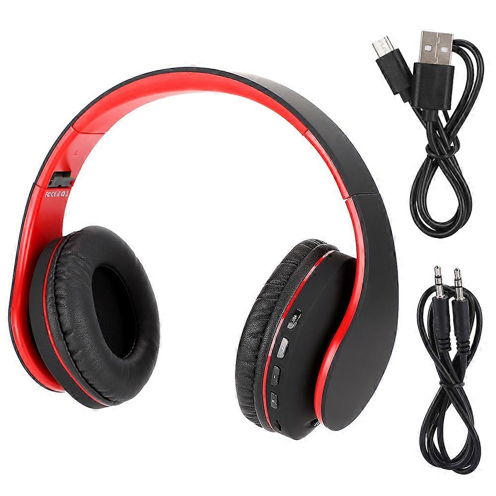 WH-816 Foldable Wireless Bluetooth Headset Adjustable Headband Earphone Headset